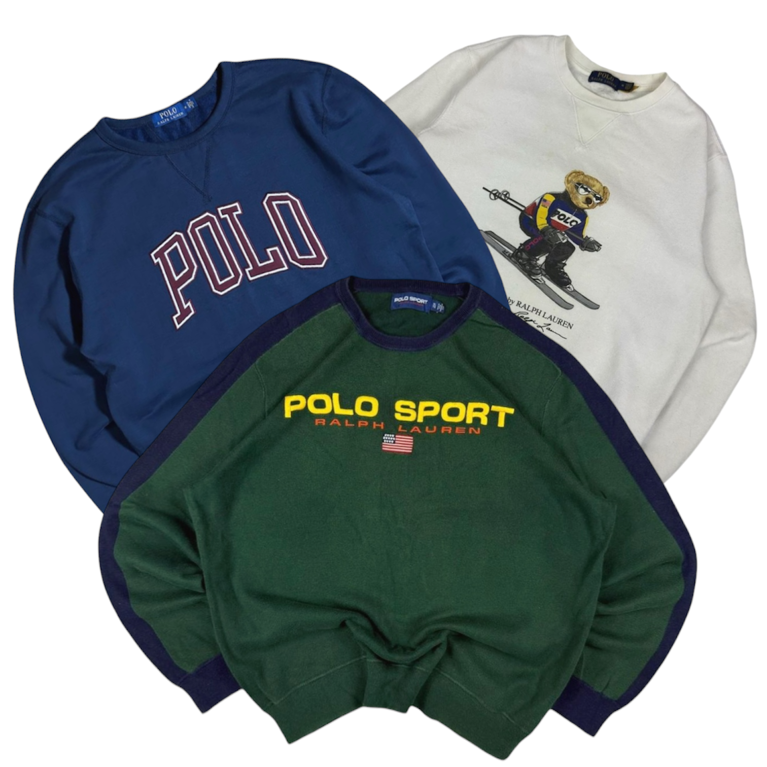 50x RALPH LAUREN SWEATSHIRTS PRE ORDER EARLY MARCH - Wholesale boho from The Hub Vintage Wholesale Limited, United Kingdom