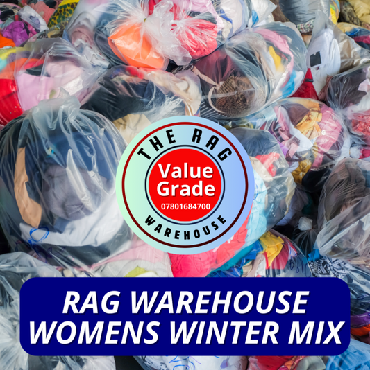 Bulk Used Women's Winter Clothing Mix - Wholesale budget from The Rag Warehouse, United Kingdom