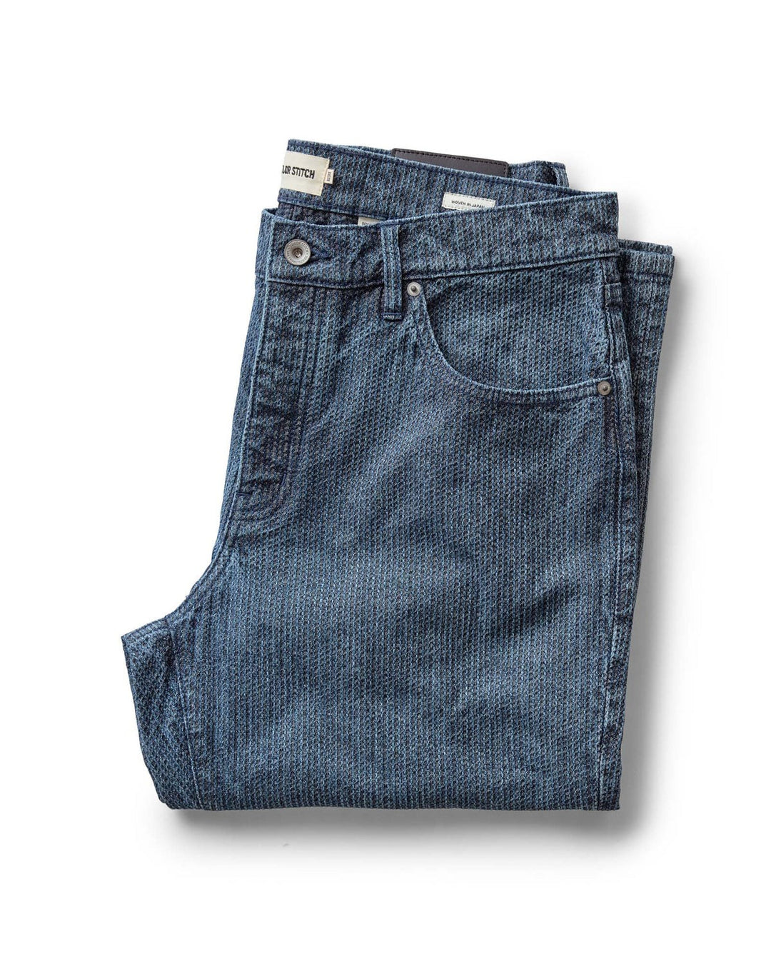 The Democratic Jean in Japanese Washed Indigo Sashiko - Wholesale boutique from The Revive Club, Italy