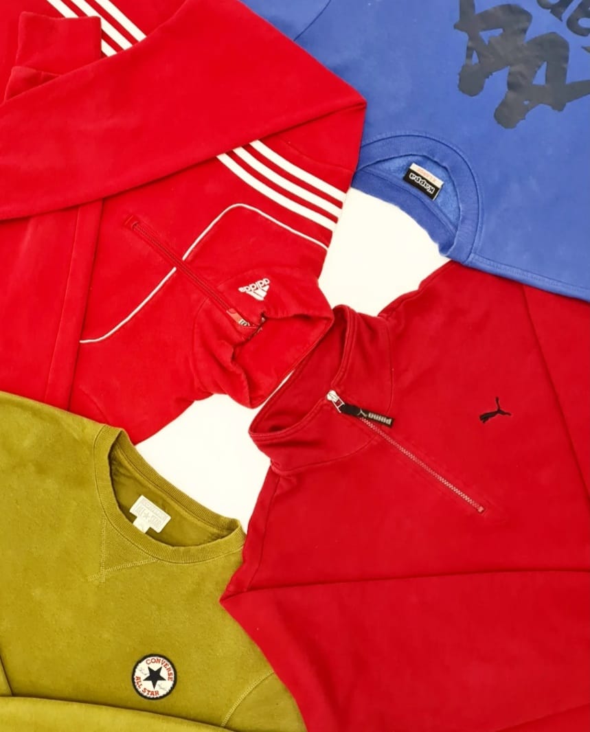 Vintage Branded Sports Sweatshirts - Wholesale casual from The Vintage Wholesale Company, United Kingdom