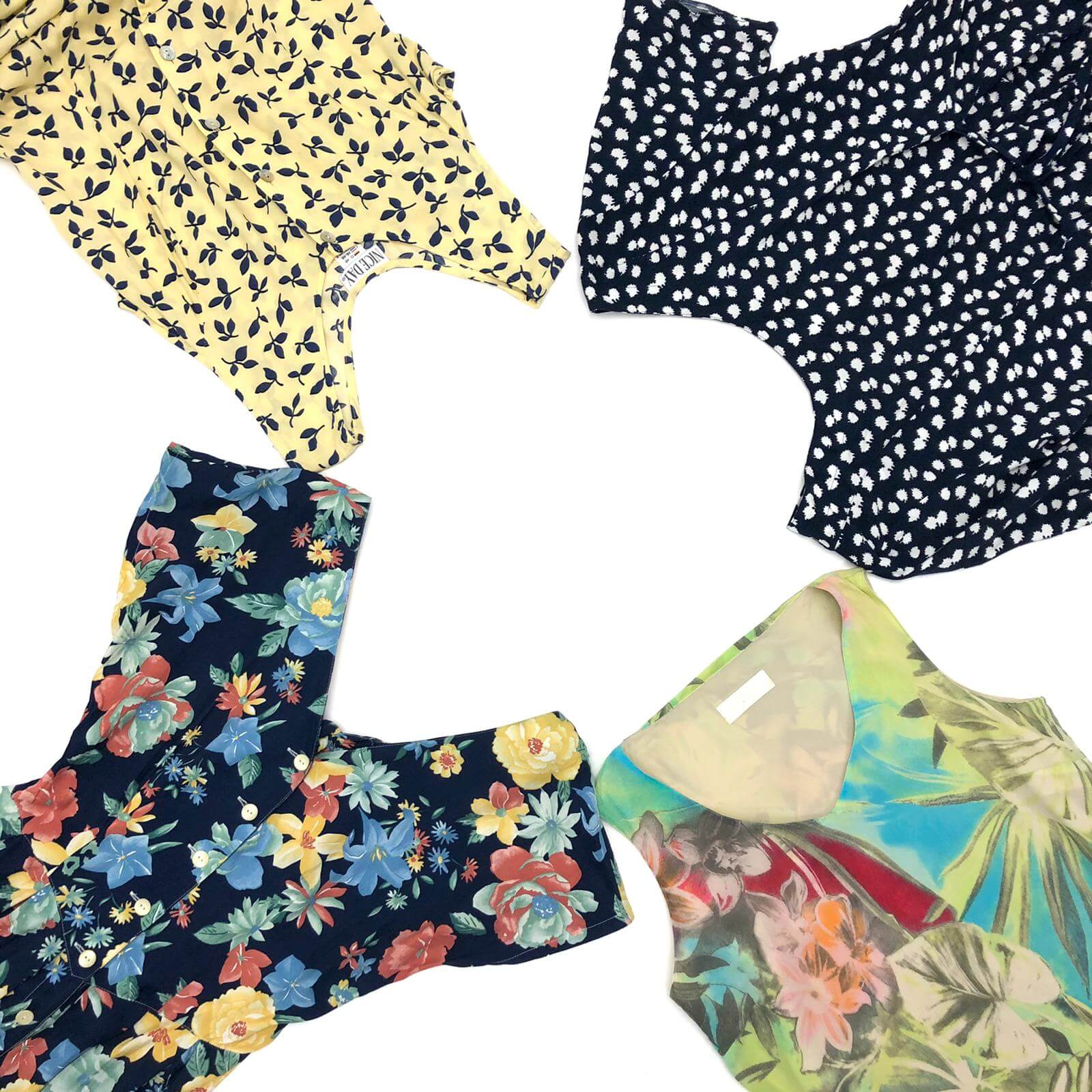 Vintage Wholesale 90's Flower Dresses - Wholesale casual from The Vintage Wholesale Company, United Kingdom