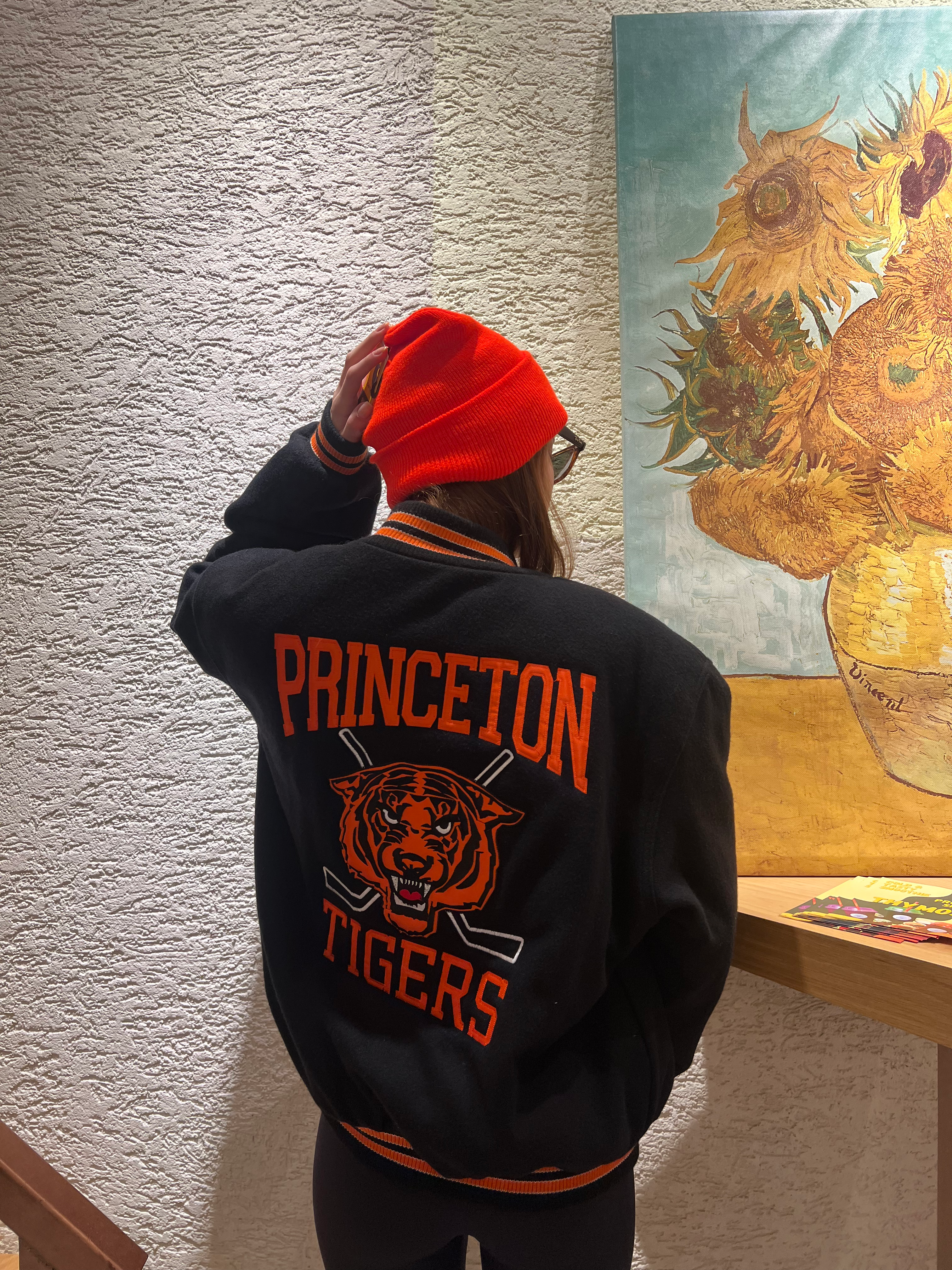 Rennog Princeton Tigers College Jacket - Wholesale eclectic from Thrift Moda, Turkey