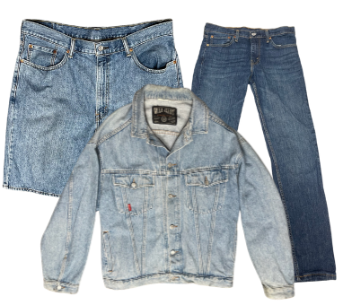 Denim Example - Wholesale mens from Thrift Vintage Fashion, United States