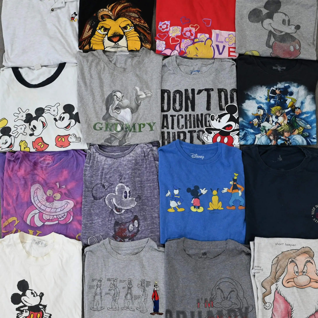 Wholesale Mickey & Disney T-Shirts (10 Pieces) - Wholesale denim from Thrift Vintage Fashion, United States