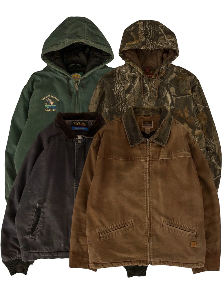 VINTAGE WORKWEAR JACKETS - Wholesale denim from Thrift Vintage Wholesale, United Kingdom