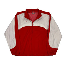 Nike Jacket - Large Red Polyester - Wholesale boho from Thrifted Ltd, United Kingdom
