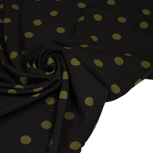 Tissu Viscose Fluide à Pois - Wholesale designer from Tissus Papi, France