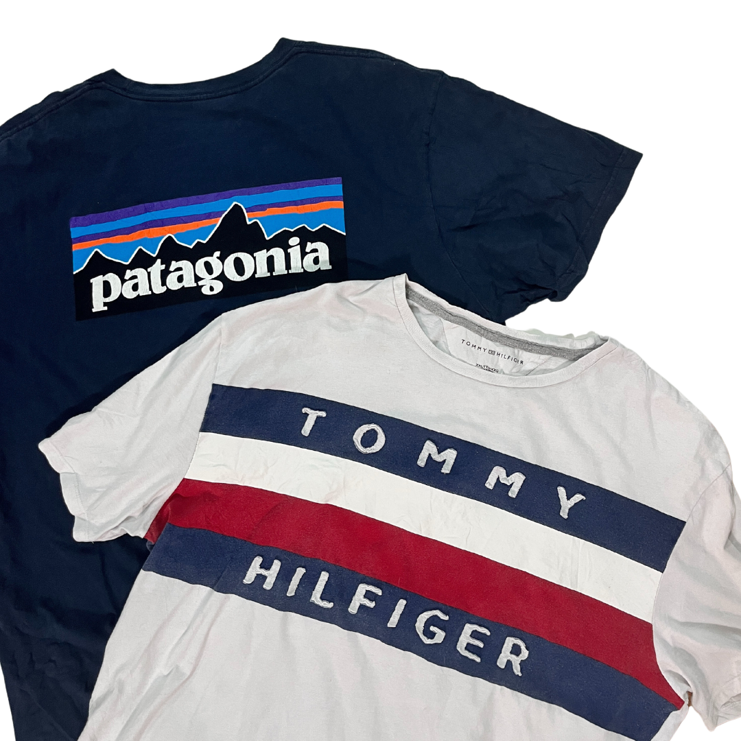 MULTI BRAND SHORT SLEEVE T-SHIRTS PACK - Wholesale 00s from TVW Vintage Wholesale, Spain