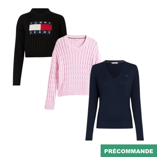 Précommande - 100x Pull Tommy Hilfiger femme - Wholesale clothing from United Vintage, 