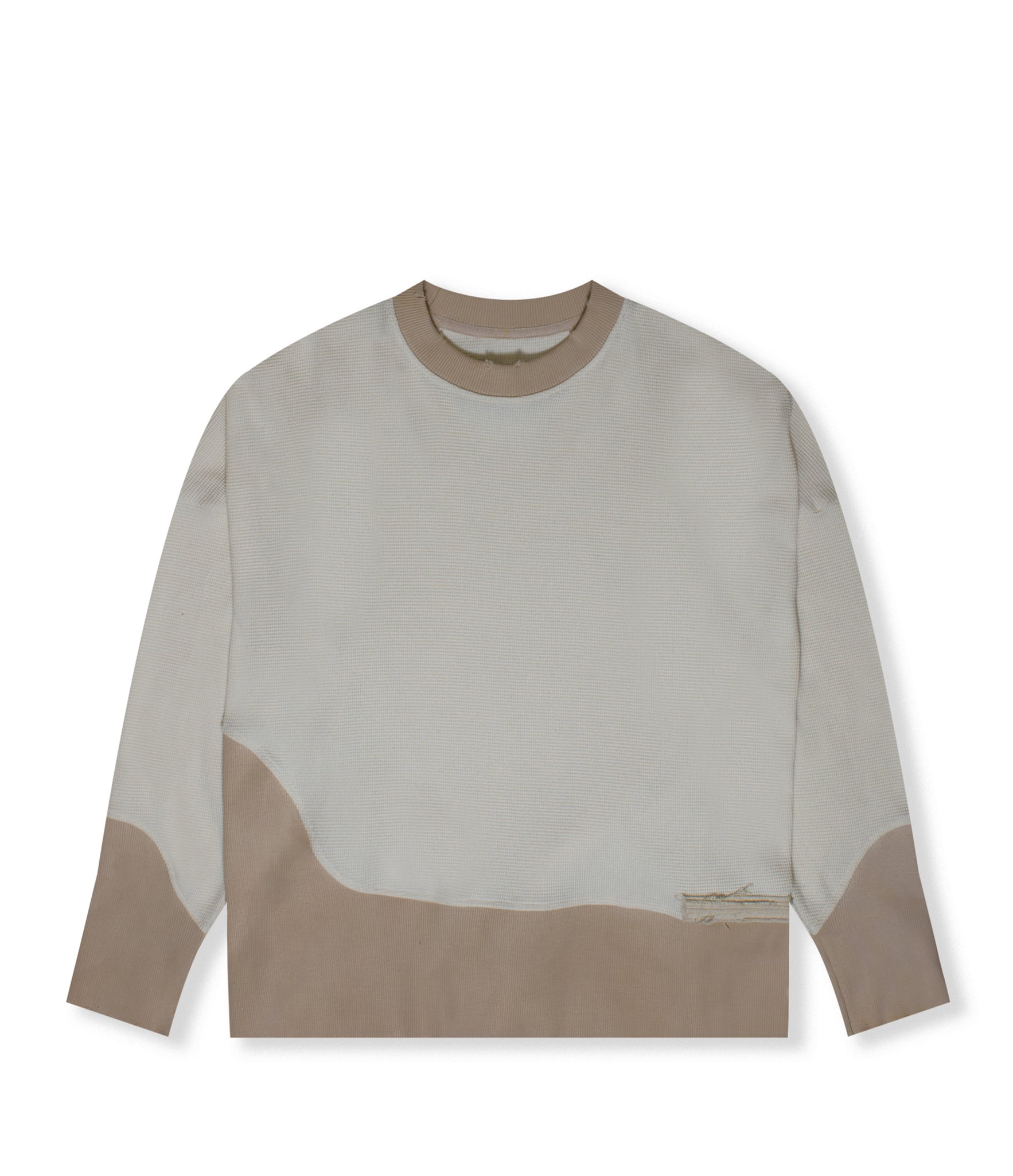 Contour Long Sleeve Tee Ecru/Tea - Wholesale casual from V Kristopher, United Kingdom