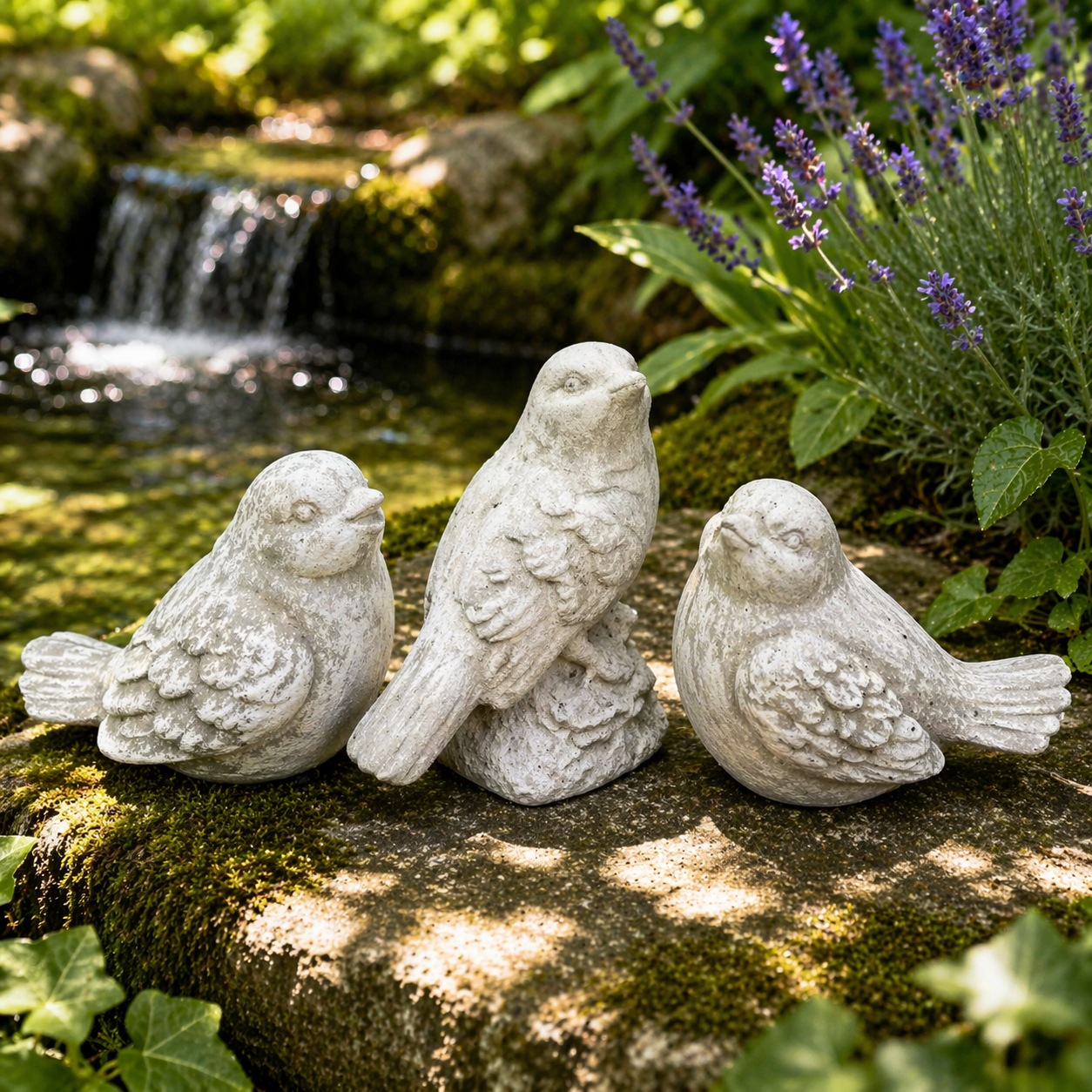 Cement Bird Statue - Wholesale boho from Vagabond Vintage, United States