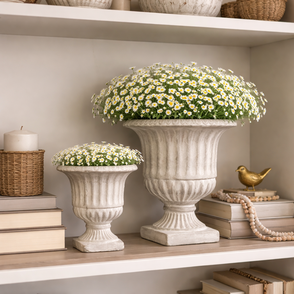 CEMENT URN PLANTER - Wholesale boho from Vagabond Vintage, United States