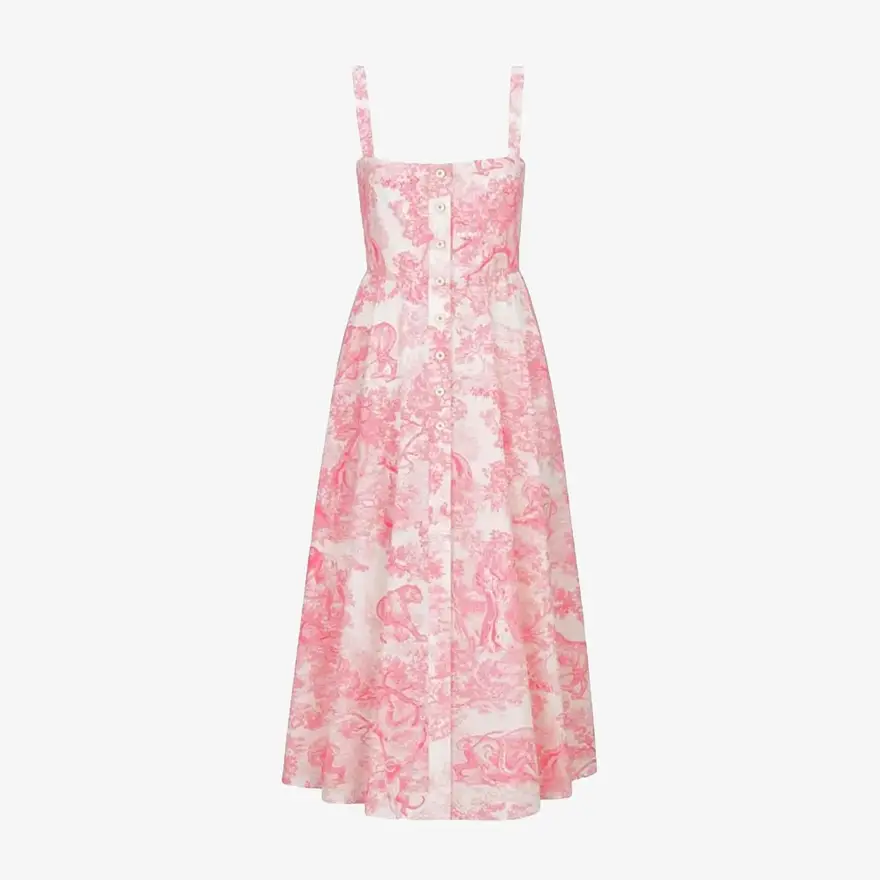 Dior Pink Cotton Dress - Wholesale designer from Vestiaire Collective, 