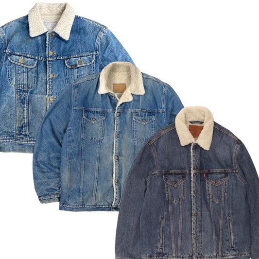 LLW Sherpa jacket - Wholesale casual from Vintage Brothers Wholesale, United Kingdom