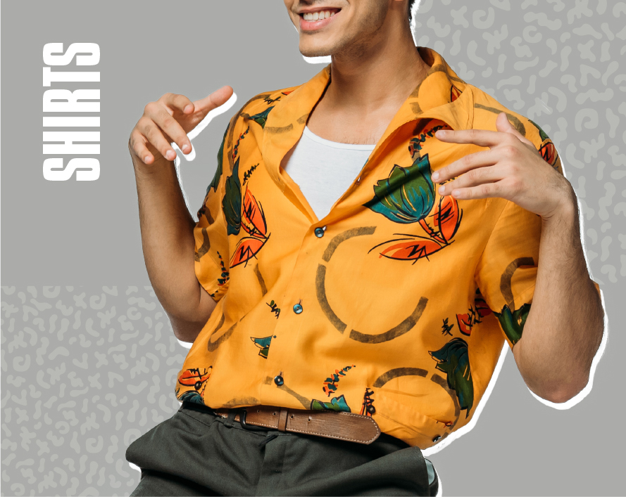Men's Shirts - Wholesale accessories from Vintage Clothing Wholesale, Spain