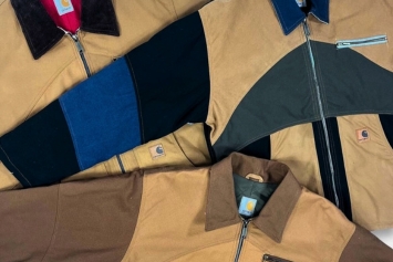 Reworked Carhartt Jacket 01 - Wholesale boho from Vintage King Wholesale, India