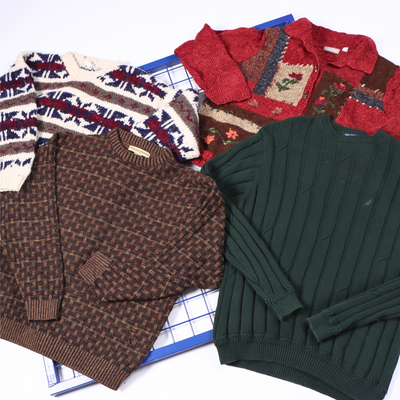 20 Mixed Knitwear Bundle - Wholesale boho from Vintage & Thrift Warehouse, Australia
