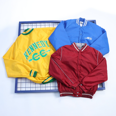 20 Satin Bomber Jackets Bundle - Wholesale boho from Vintage & Thrift Warehouse, Australia