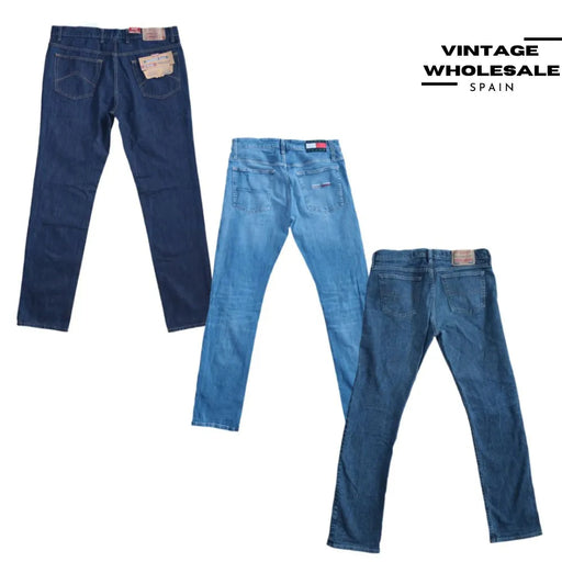 MIX PANTALONES VAQUEROS DE MARCA - Wholesale 80s from Vintage Wholesale Spain, Spain