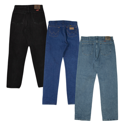 50x WRANGLER JEANS - Wholesale modern from Vintage Wholesale Supply Ltd, United Kingdom