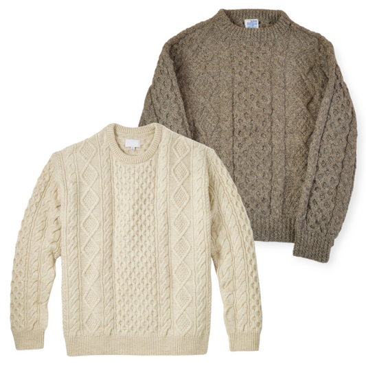 100x CABLE KNIT SWEATERS - Wholesale casual from Vintage Wholesale Supply, United Kingdom