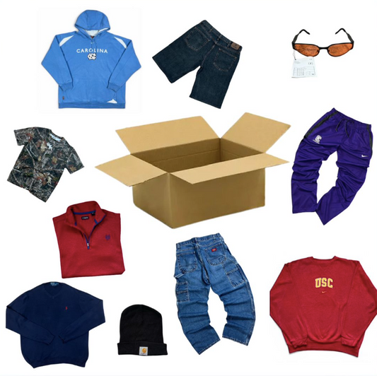 10 Piece Reseller Box - Wholesale budget from Vintage Wholesale Threads, United Kingdom