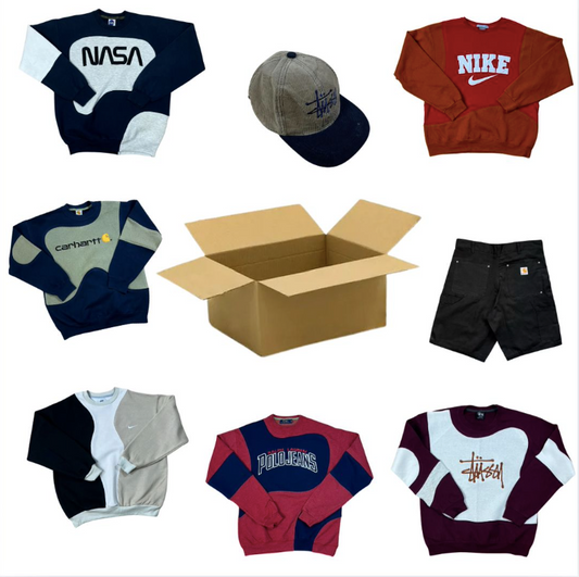 20 piece rework reseller box - Wholesale budget from Vintage Wholesale Threads, United Kingdom