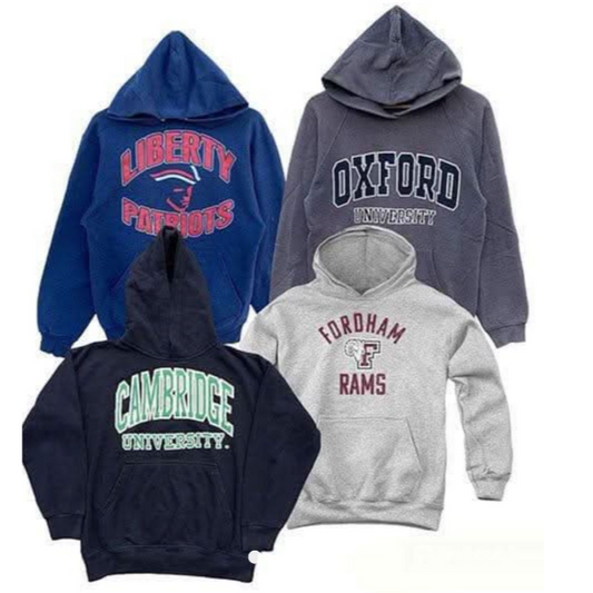 25x Destination Sweatshirts/Hoodies - Wholesale budget from Vintage Wholesale Threads, United Kingdom