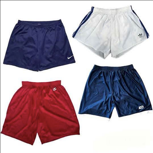 50x Sports Branded Shorts - Wholesale casual from Vintage Wholesale Threads, United Kingdom