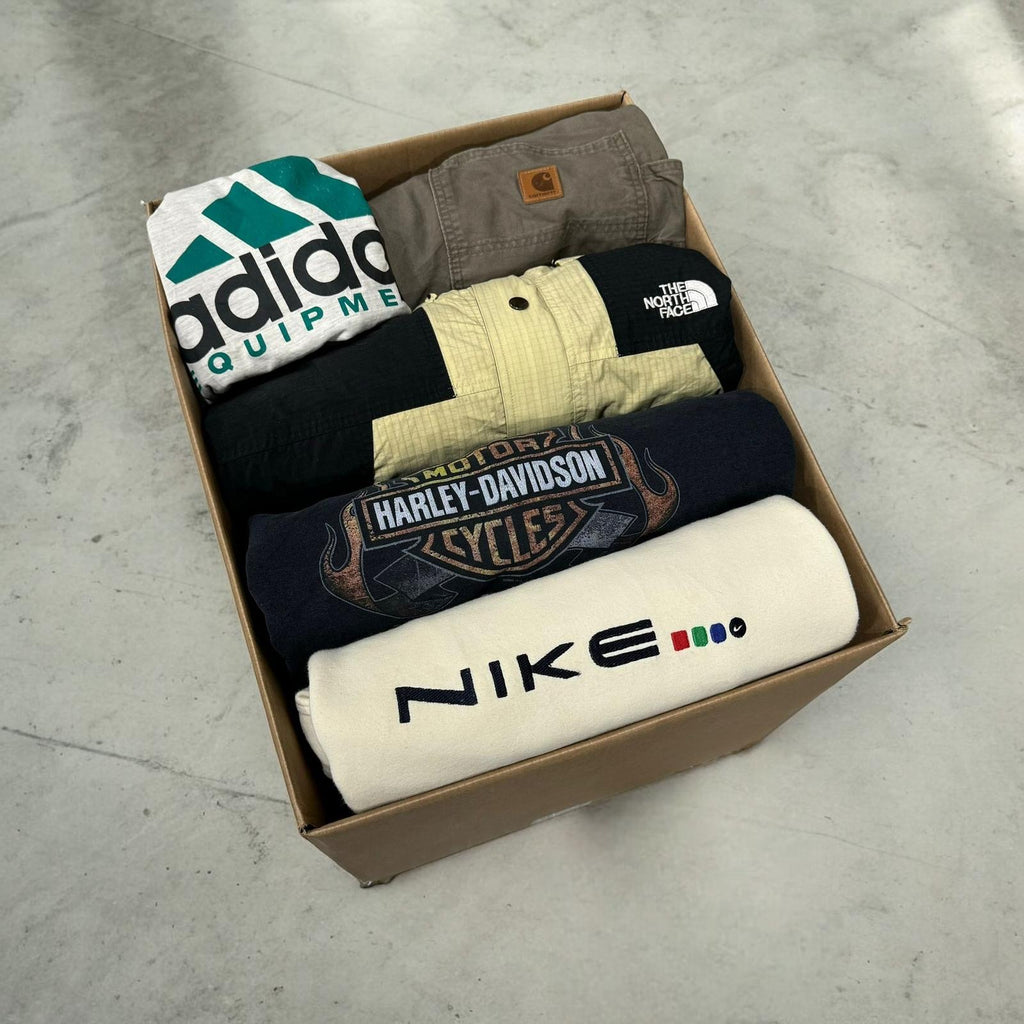 Branded Reseller Box - 10 Pieces (Vinted, Depop, eBay) Grade A+B - Wholesale mens from Vintage Wholesale, United Kingdom