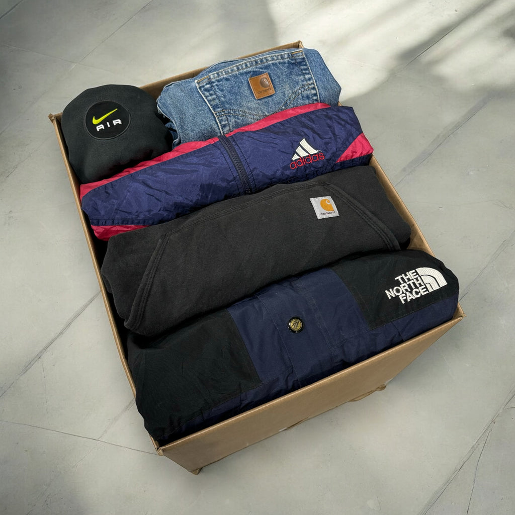 Branded Reseller Box - 15 Pieces (Vinted, Depop, eBay) Grade A - Wholesale mens from Vintage Wholesale, United Kingdom