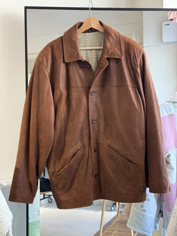 Brown Leather Jacket - Wholesale boho from Vintage&Friends, Poland