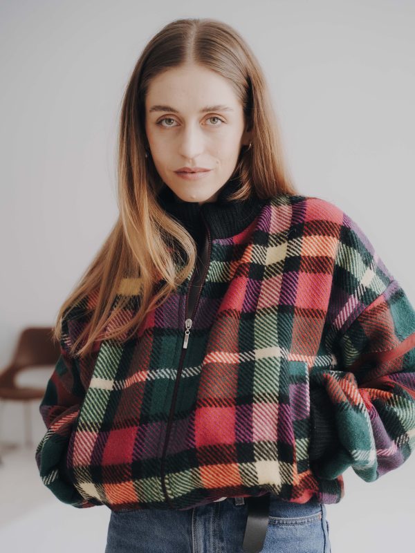 Wool Bomber Jacket V&F - Wholesale boho from Vintage&Friends, Poland