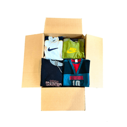 BOX SPORT BRANDED MIX - SUPERIOR QUALITY - Wholesale 80s from Vintagism, Italy