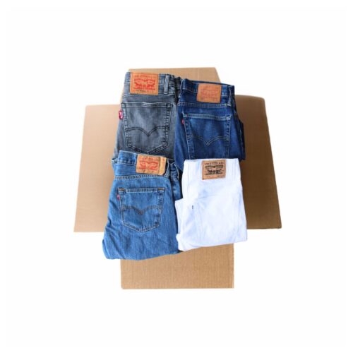 LEVI'S DENIM MIX BOX - Wholesale 80s from Vintagism, Italy