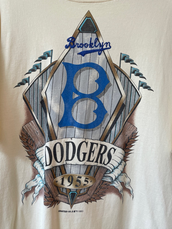 Vintage 1993 Brooklyn Dodgers Single Stitch T-Shirt L - Wholesale accessories from We Thieves, United States