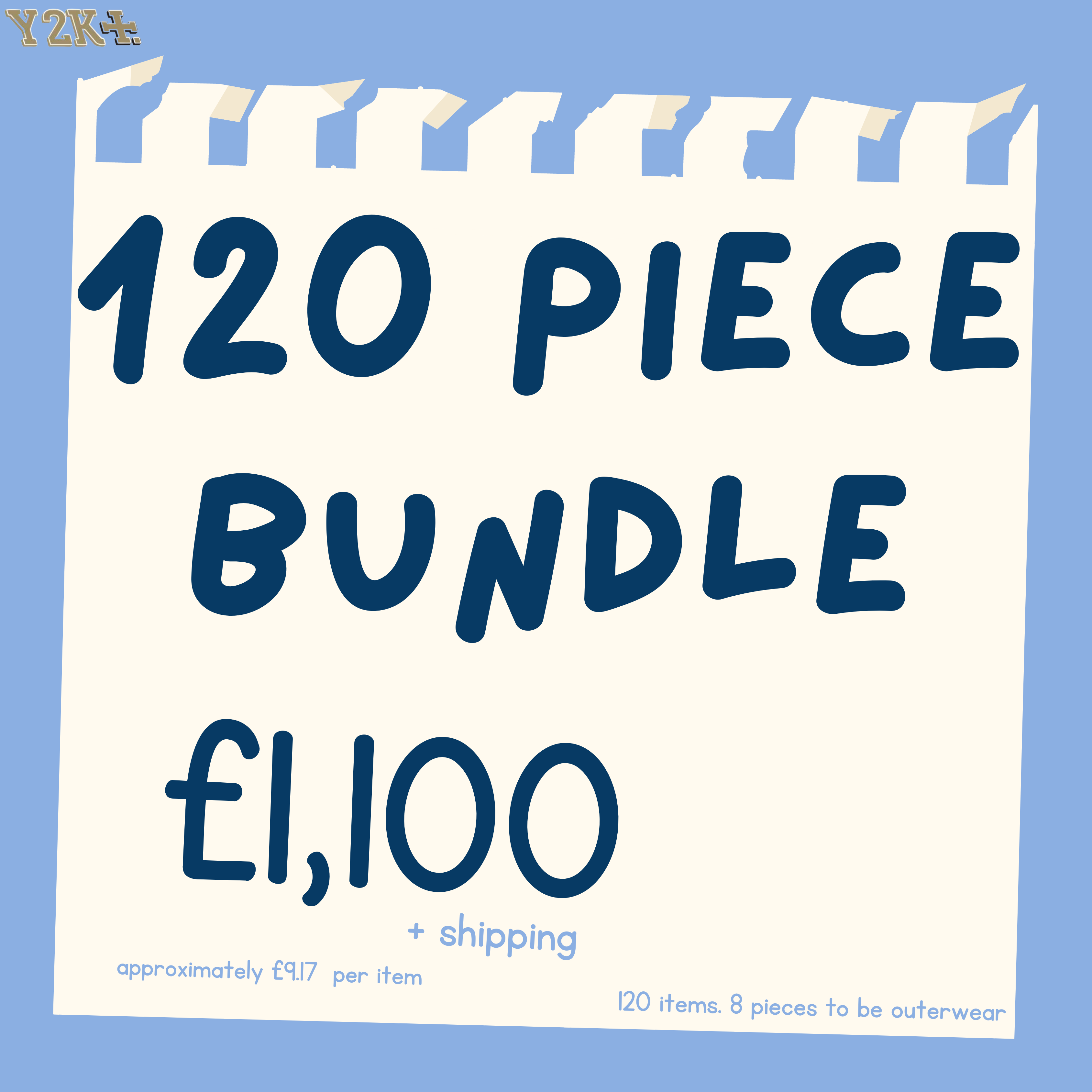 120 piece Y2K/ 90's wholesale bundle - Wholesale 90s from Wholesaley2k90s, United Kingdom