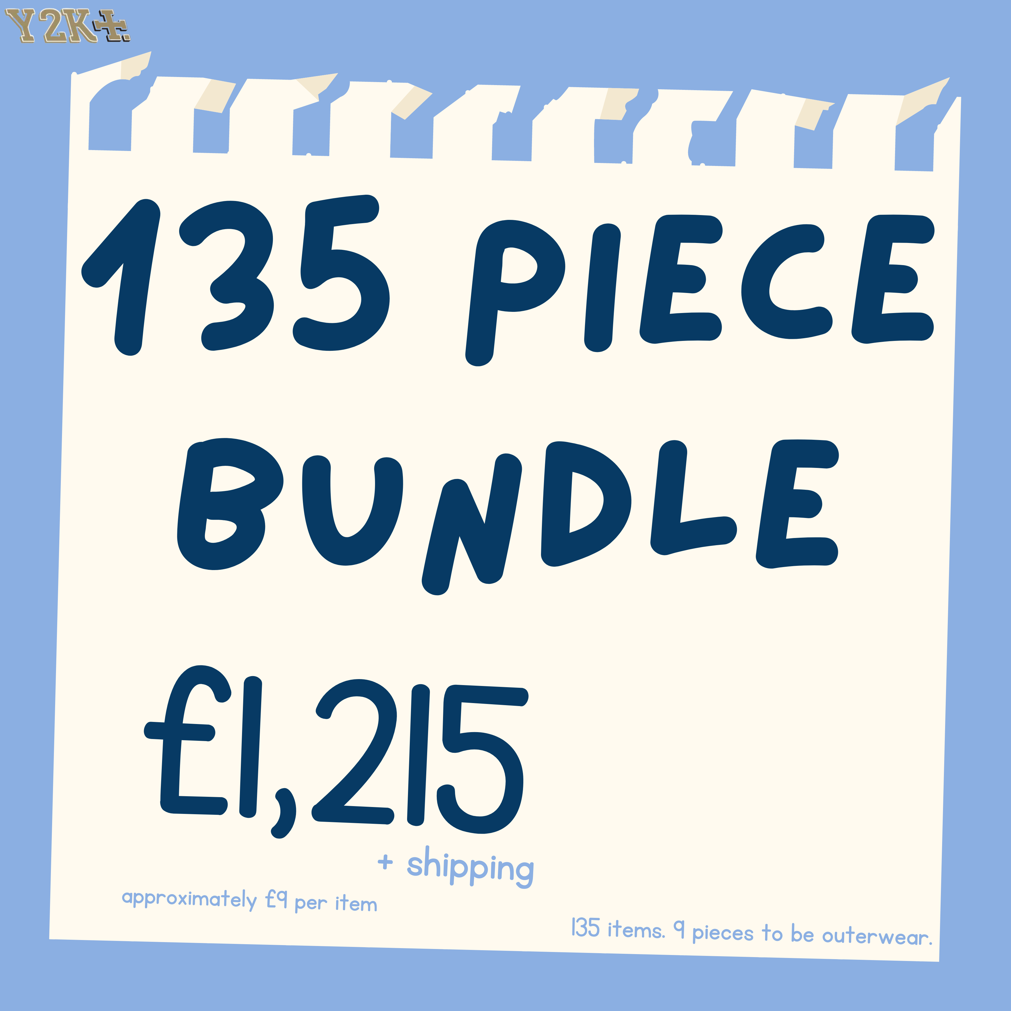 135 piece Y2K/ 90's wholesale bundle - Wholesale 90s from Wholesaley2k90s, United Kingdom