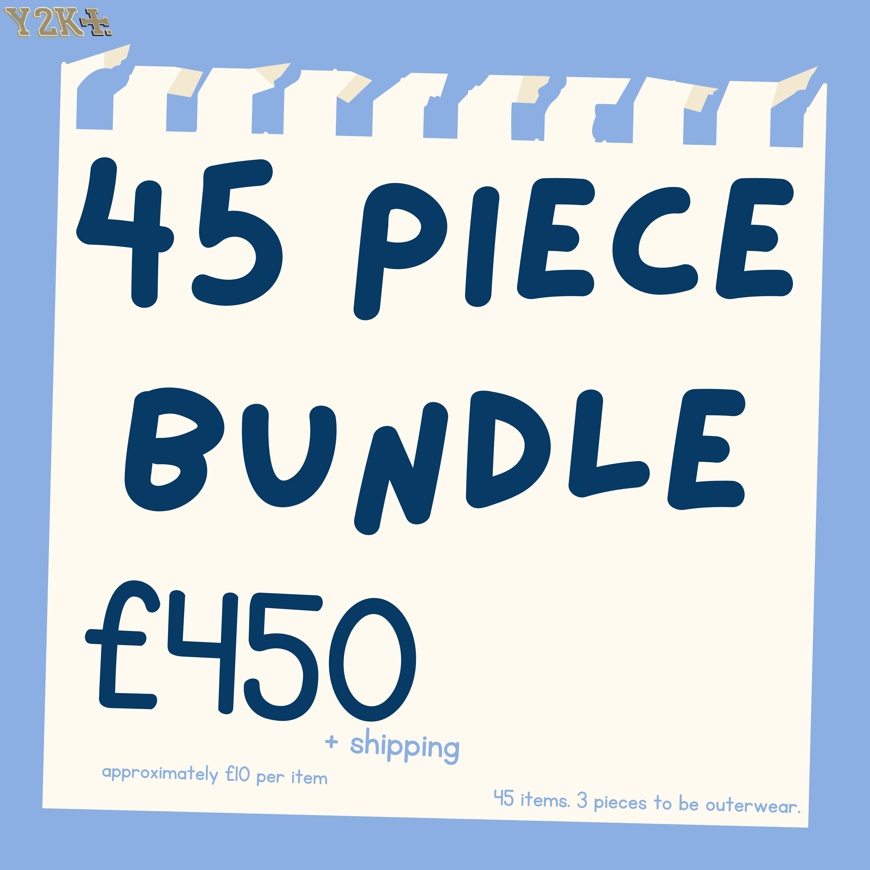 45 piece Y2K / 90'S wholesale bundle - Wholesale 90s from Wholesaley2k90s, United Kingdom