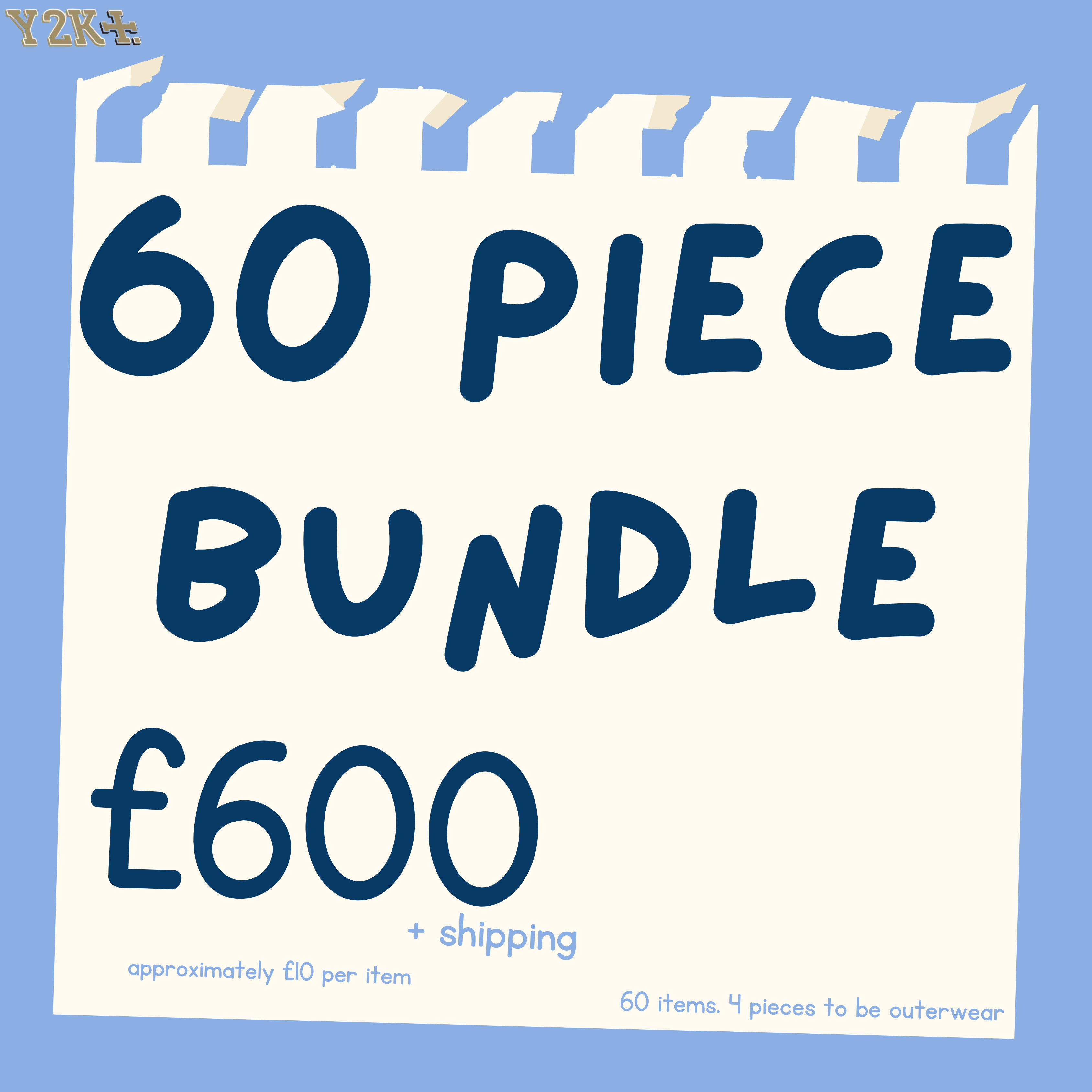 60 piece Y2K / 90's wholesale bundle - Wholesale 90s from Wholesaley2k90s, United Kingdom
