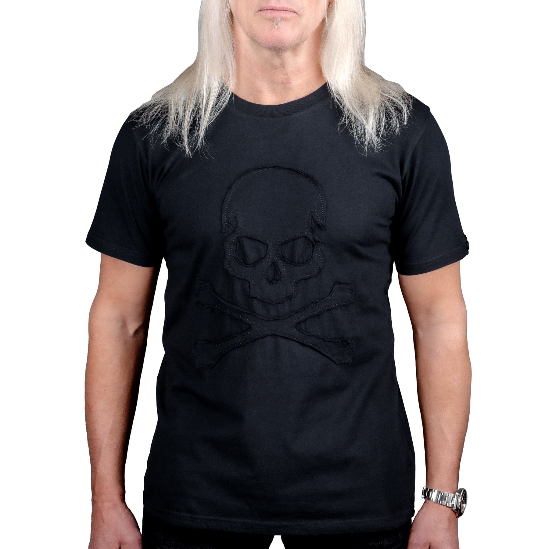 Black Skull Tee - Wholesale accessories from Wornstar, United States
