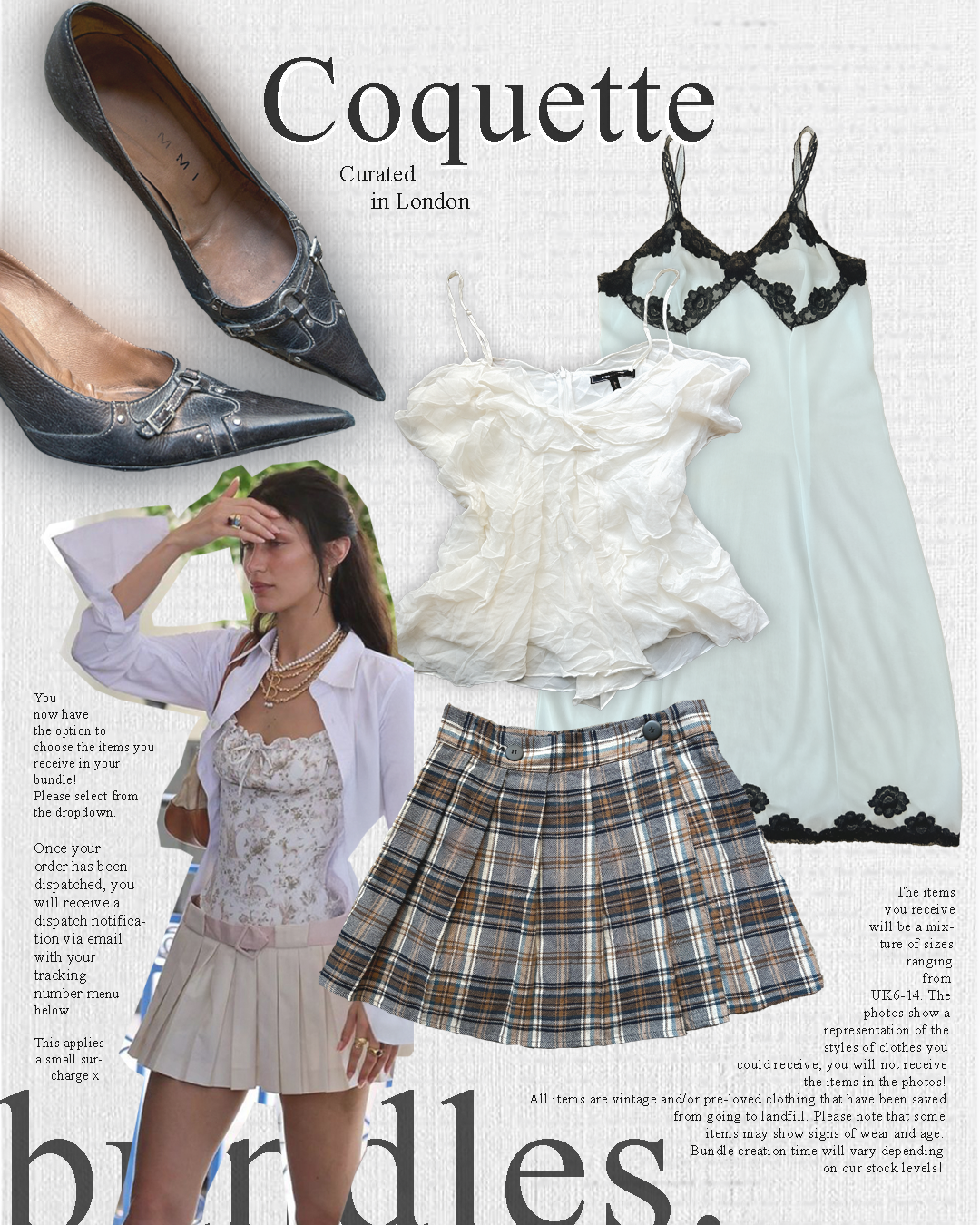 Coquette Style Bundle - Wholesale boho from Y2K Wholesale, United Kingdom
