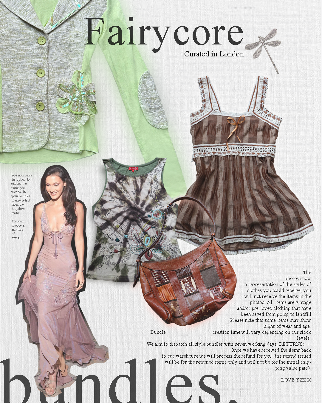 Fairy Style Bundle - Wholesale boho from Y2K Wholesale, United Kingdom