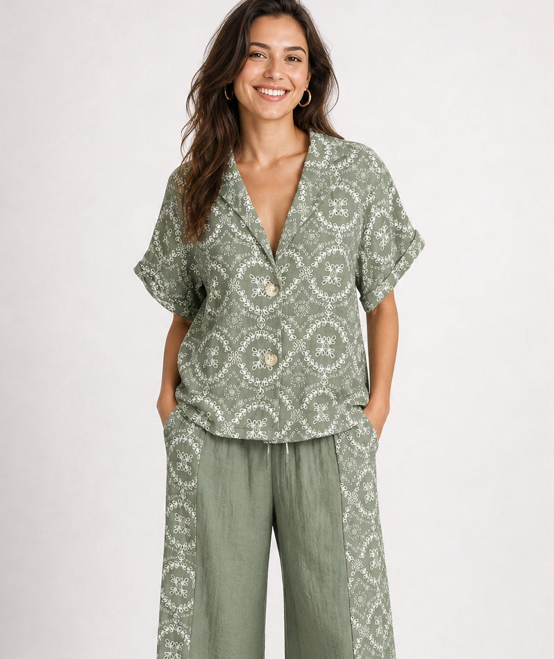 Printed Button Front Shirt - Mixed Pack - Wholesale budget from Zuppe Clothing, United Kingdom